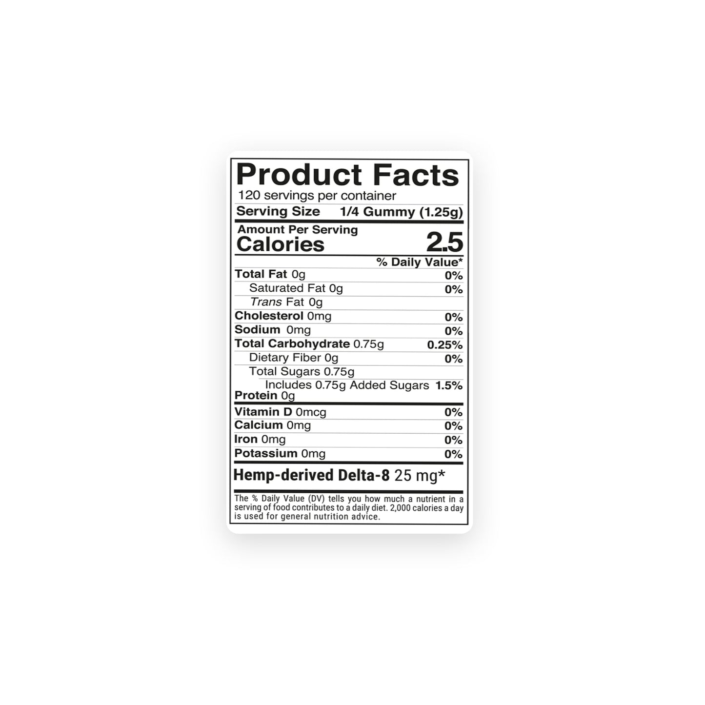 100mg Delta 8 Gummies - Fruity Blend - Chill Extreme