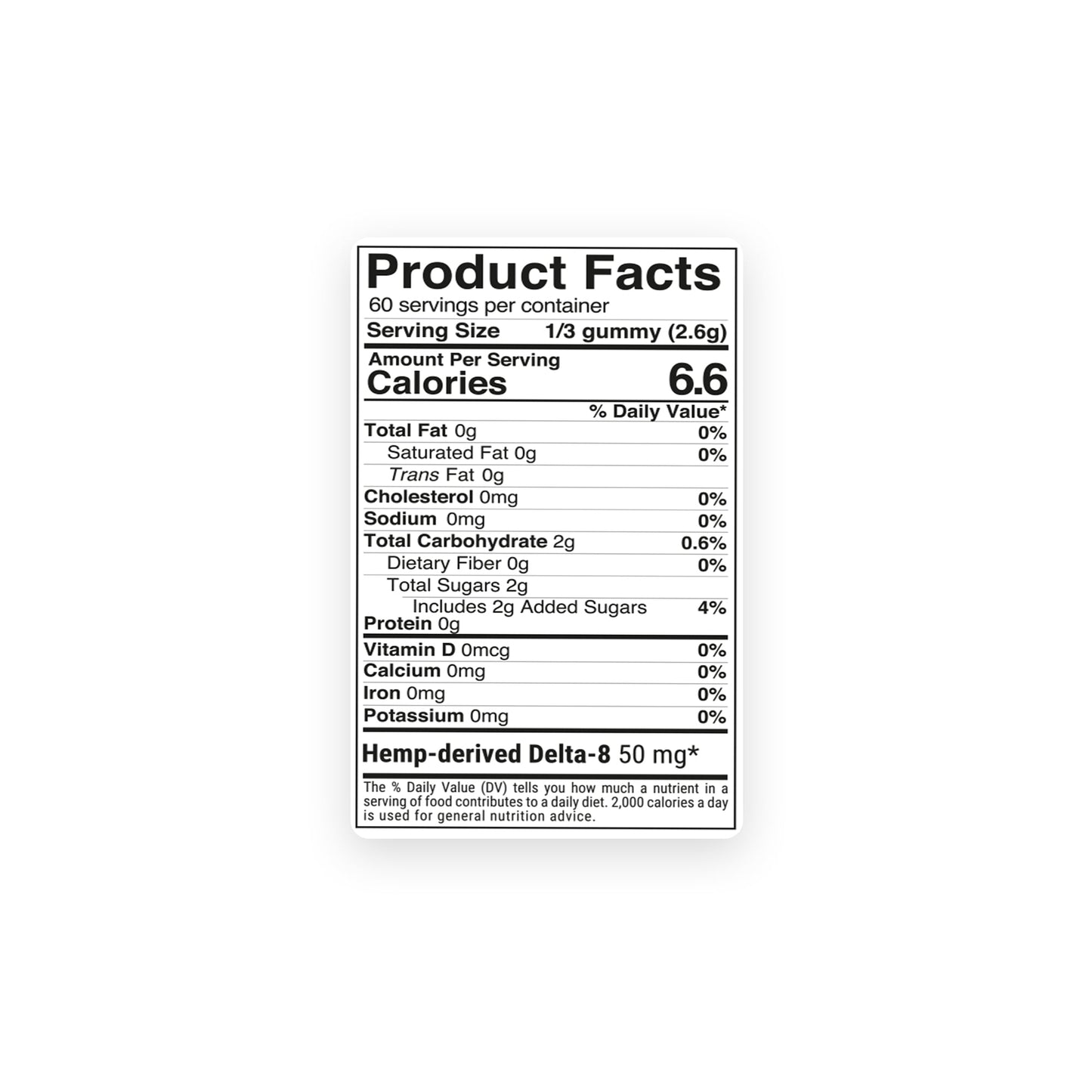 150mg Delta 8 Gummies - Tropical Mix - Chill Extreme