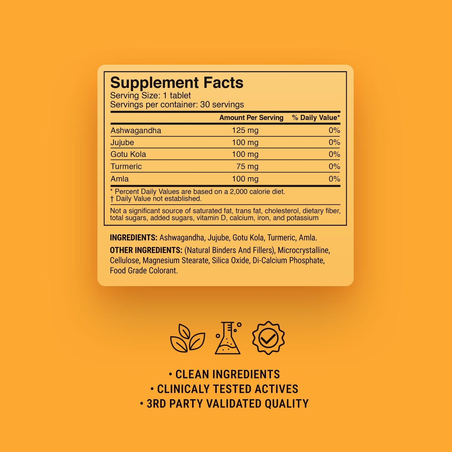 500mg Rest & Recovery Nighttime Tablets - Golden Milk - Mood Tablets