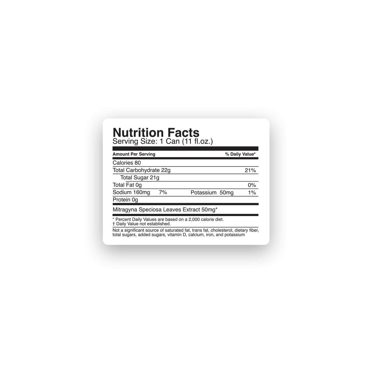 50mg Kratom Nano Electrolyte Drink - Orange - Fresh