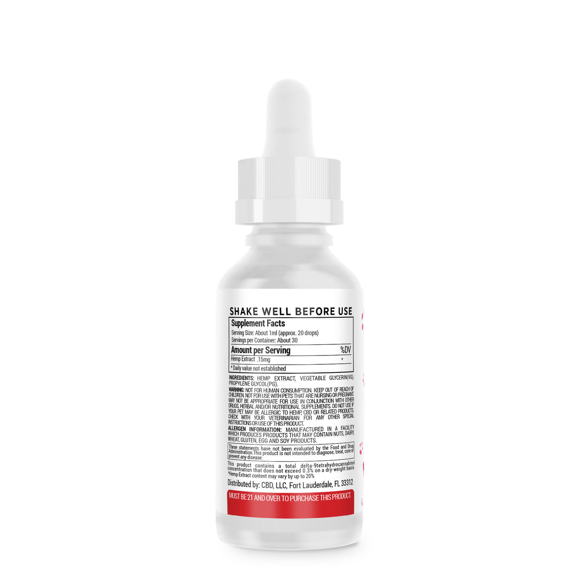 90mg CBD Pet Oils For Cats - MediPets