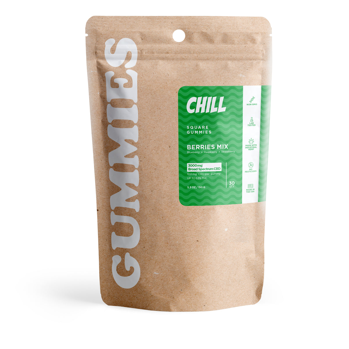 Broad Spectrum CBD Gummies Bundle - Chill