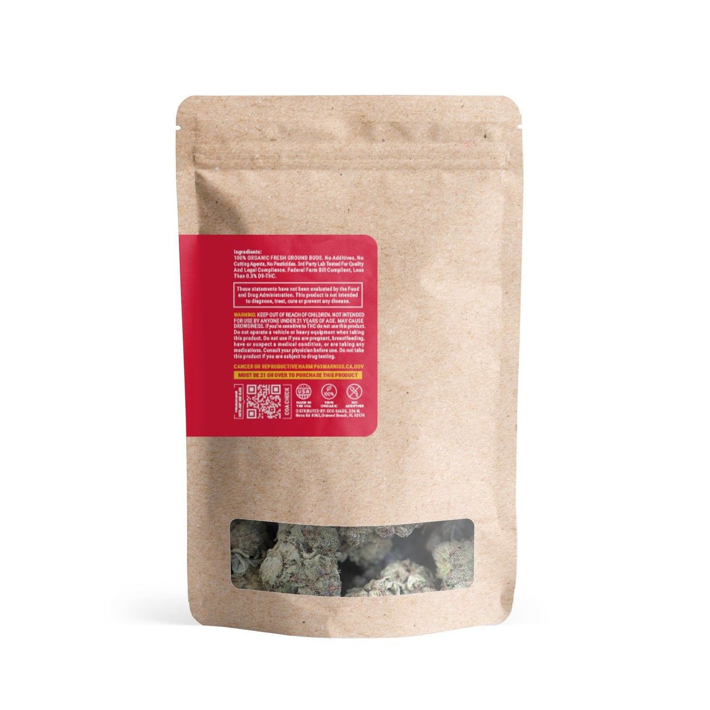 Chemdawg Flower - Hybrid - THCA