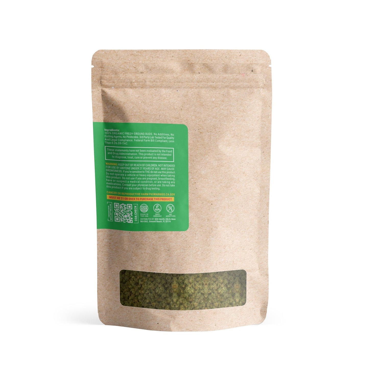 Indica Blend Ground Flower - Indica - THCA