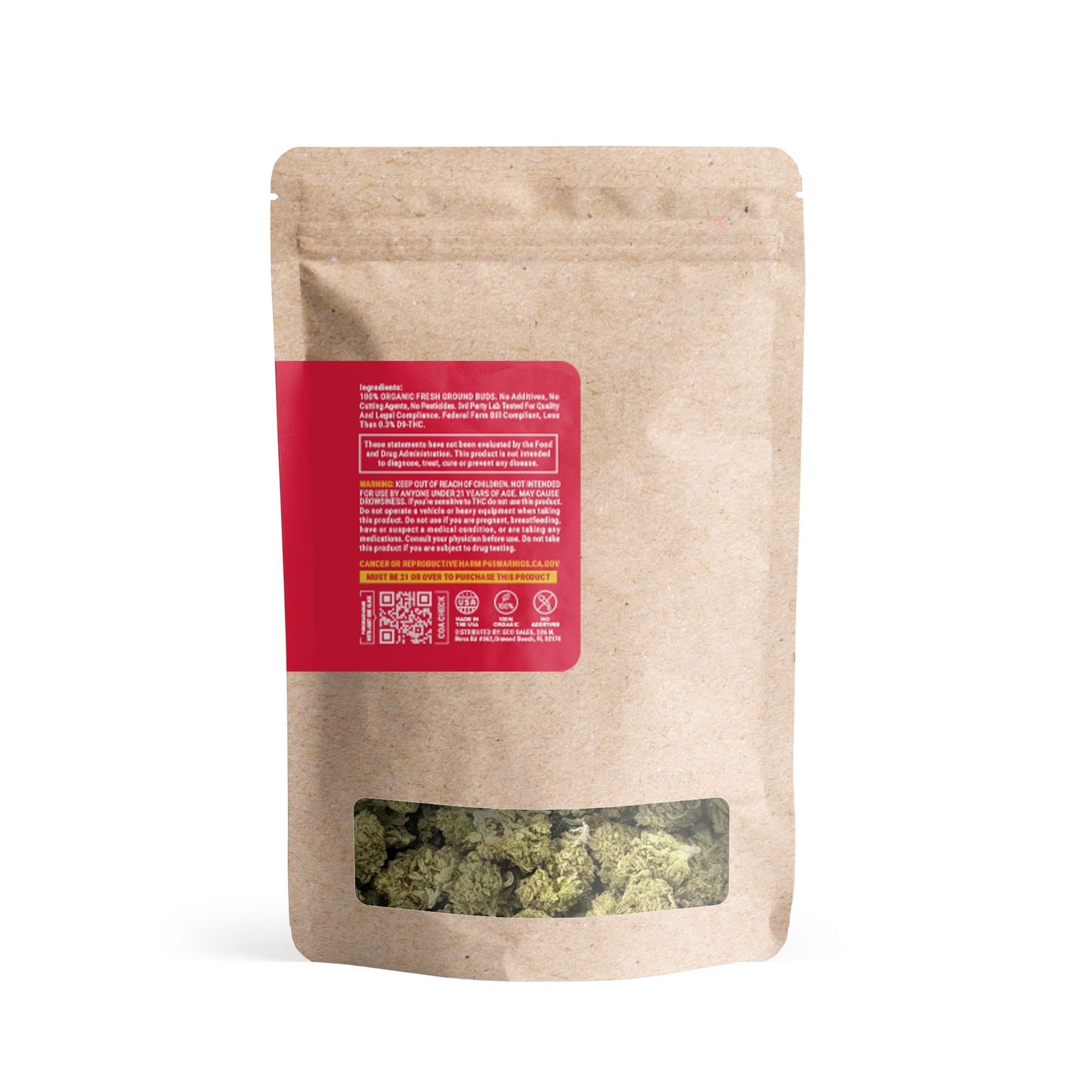 Master Kush Flower - Indica - THCA