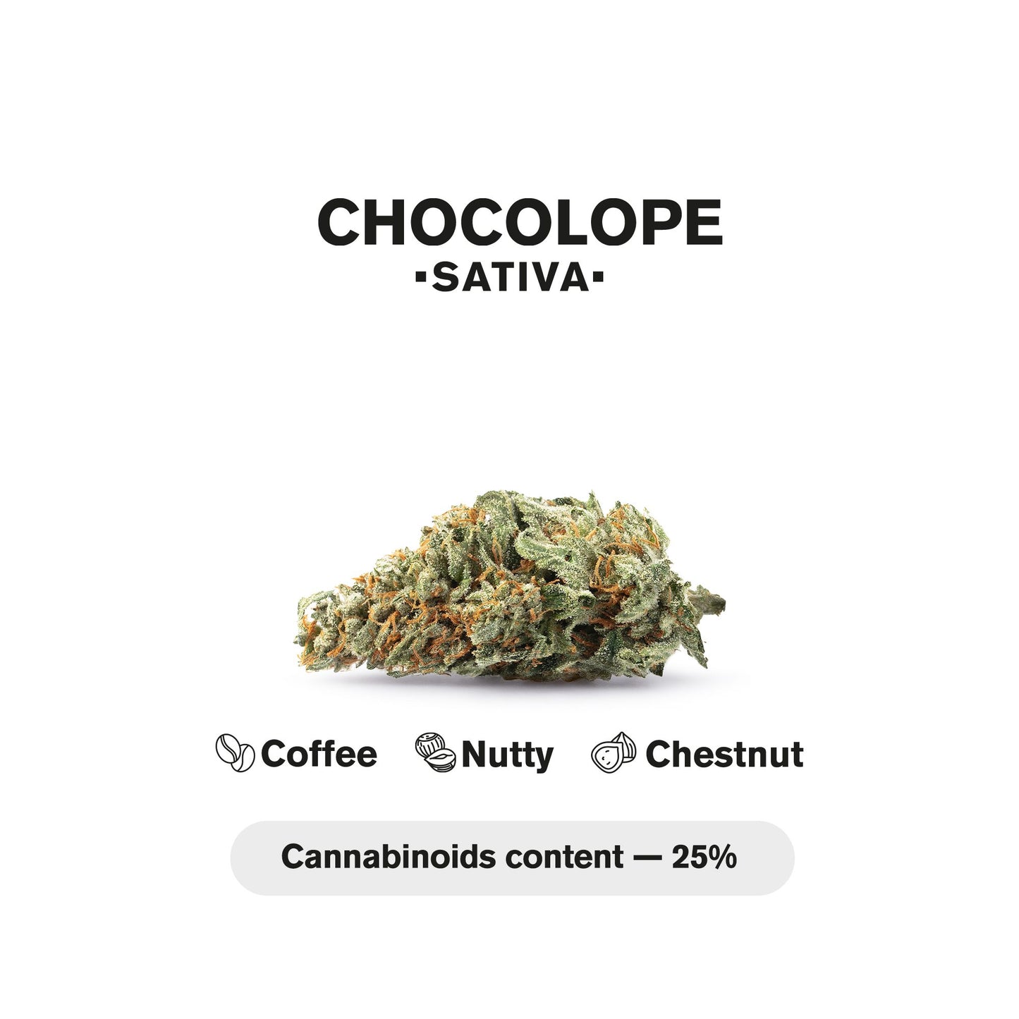 0.5g Chocolope Strain Mini Pre-Roll - Sativa - THCA