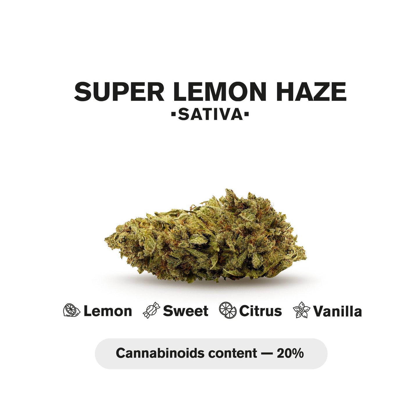 0.5g Super Lemon Haze Mini Pre-Roll - Sativa - THCA