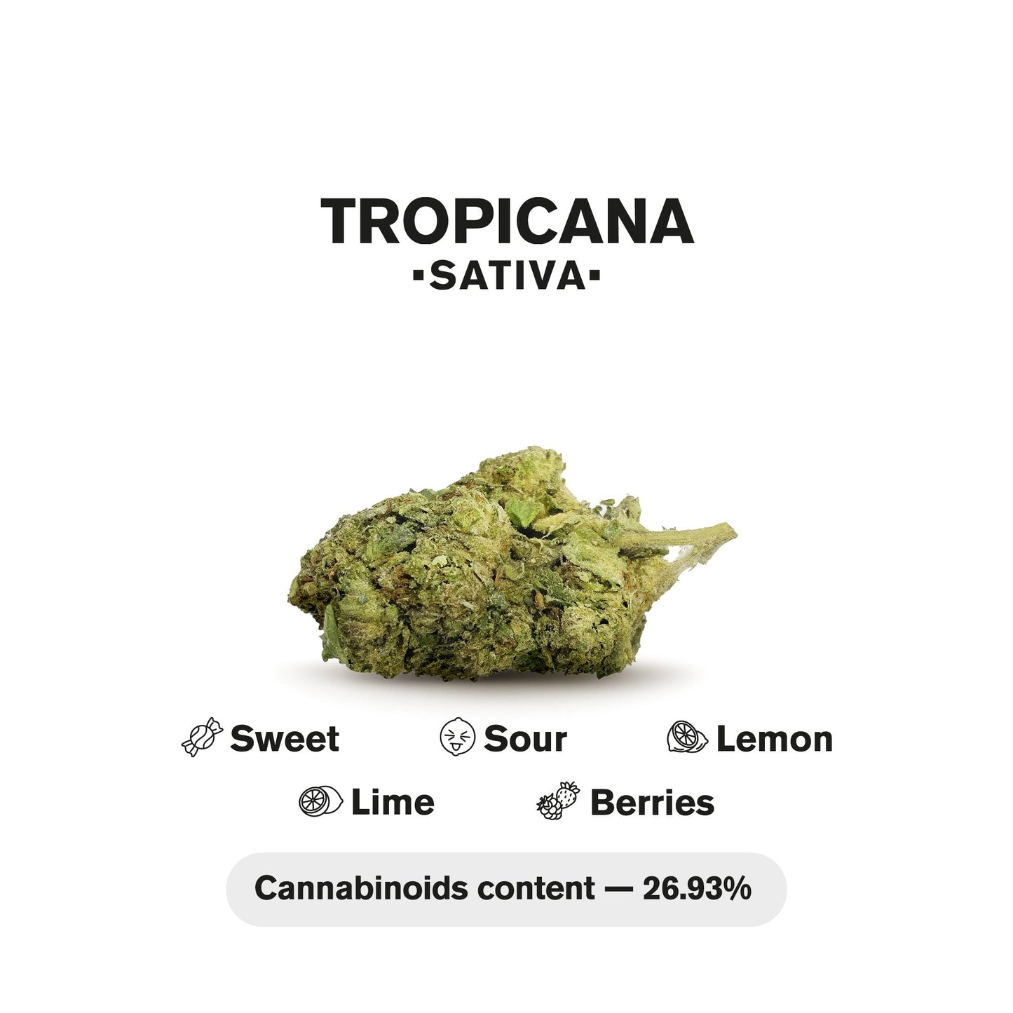 0.5g Tropicana Mini Pre-Roll - Sativa - THCA