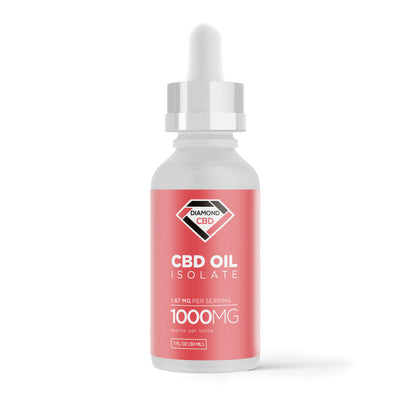 1,000mg CBD Isolate Oil - Diamond CBD