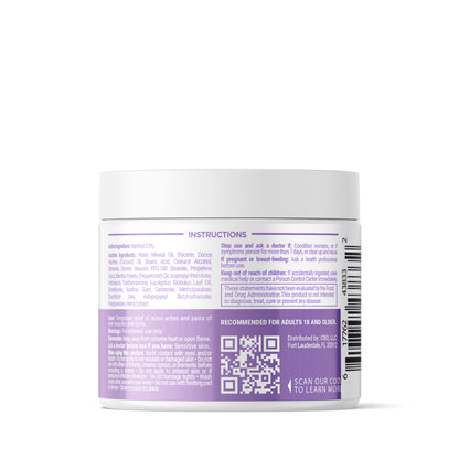 1,000mg CBD Pain Relief Cream - 4oz - Biotech CBD