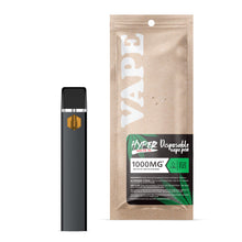 1000mg D10, D8 Vape Pen - Green Crack - Sativa - 1ml - Hyper