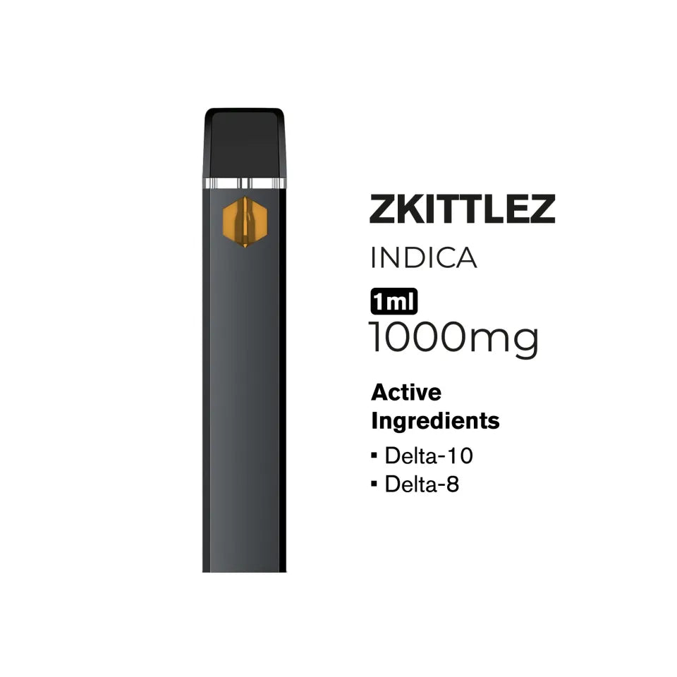1000mg D10, D8 Vape Pen 1ml Hyper