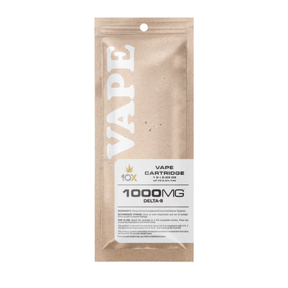 1,000mg Delta 8 Vape Carts Bundle - 10X