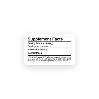 1,000mg Kava Nano Powder - Bulk Nano Technology