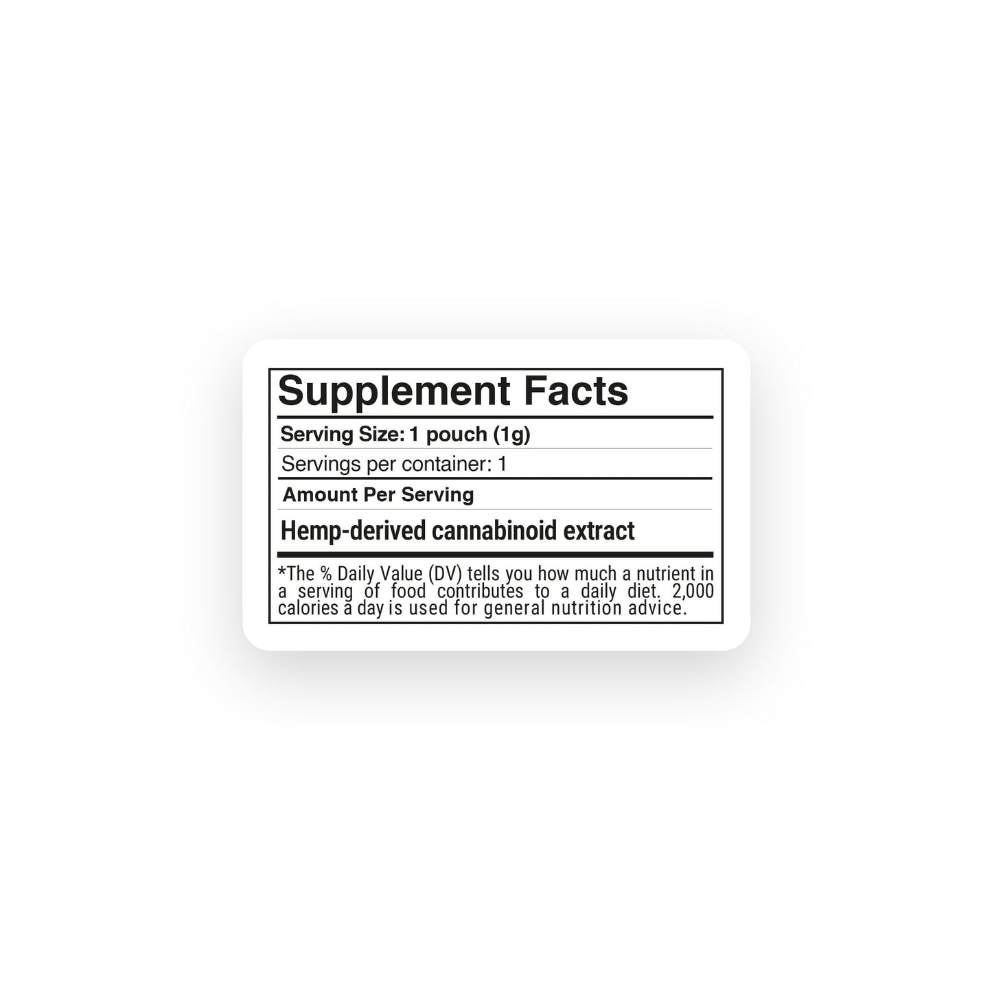 1,000mg THCP Nano Powder - Bulk Nano Technology