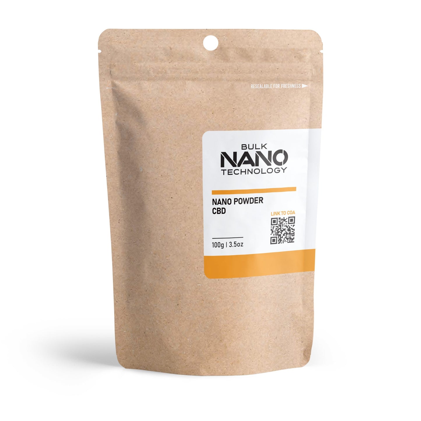 100g CBD Isolate Nano Powder - Bulk Nano Technology