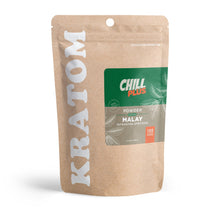 100g Kratom Powder - Green Malay - Chill Plus