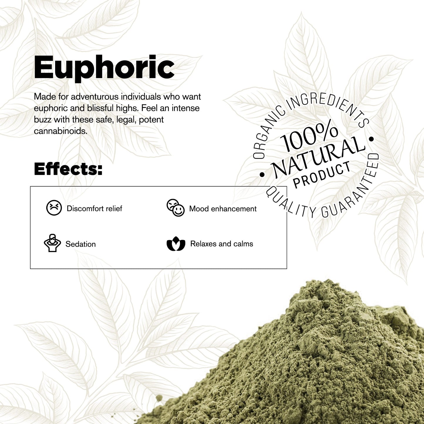 100g Kratom Powder - Trainwreck - Chill Plus