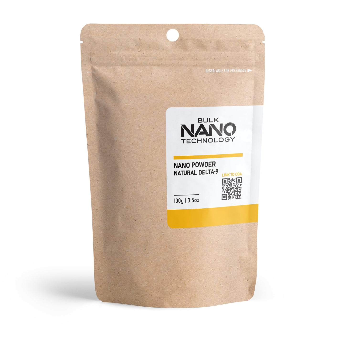 100g Natural Delta 9 Nano Powder - Bulk Nano Technology