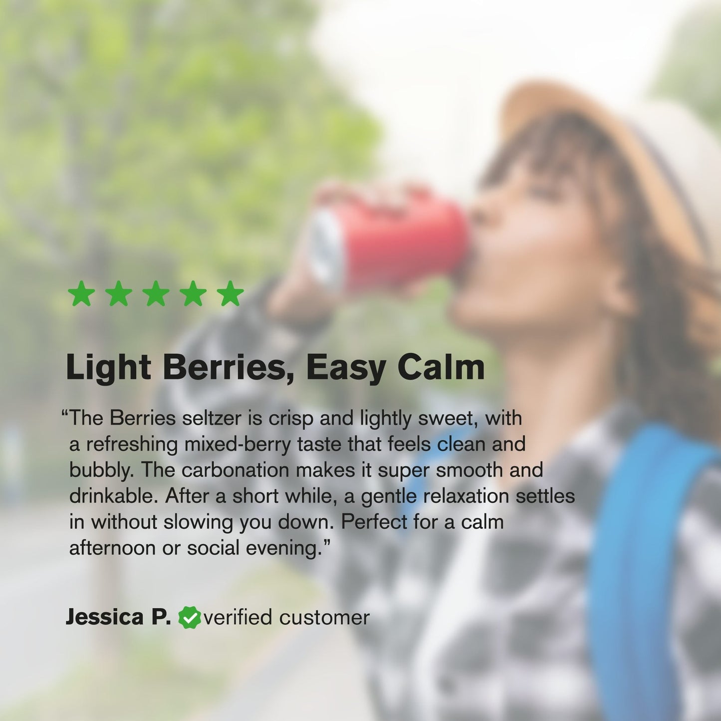 100mg Berries THC Seltzer - D9 Nano - Fresh