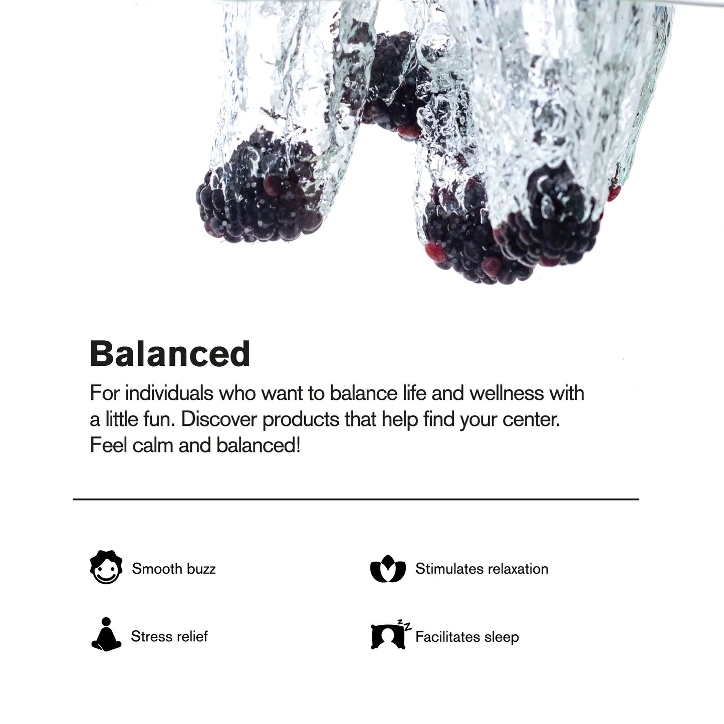100mg Blackberry THC Seltzer - D9 Nano - Fresh