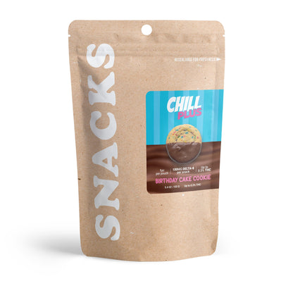 100mg Delta 8 Birthday Cake Cookie - Chill Plus