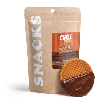 100mg Delta 8 Caramel Waffle - Chill Plus