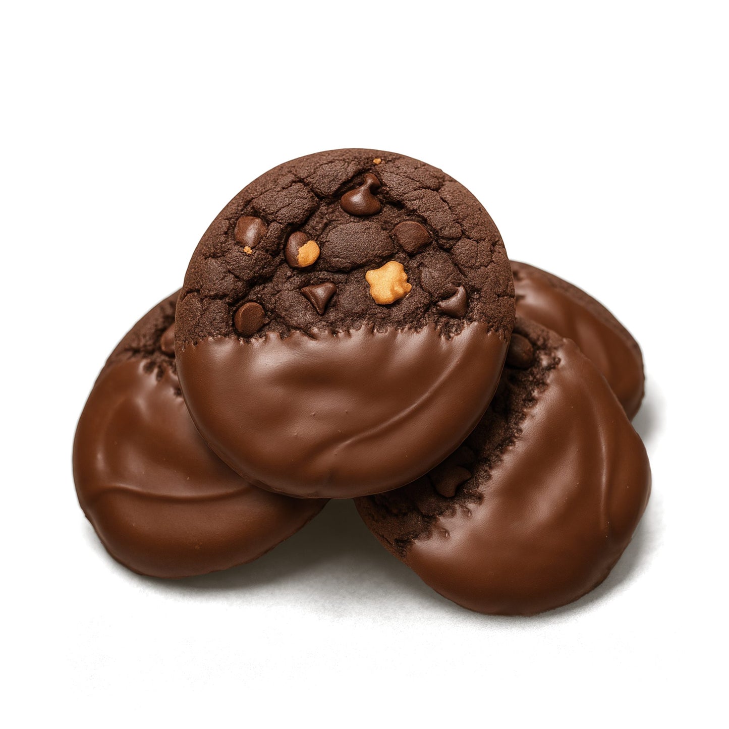 100mg Delta 8 Double Chocolate Caramel Cookie - Chill Plus