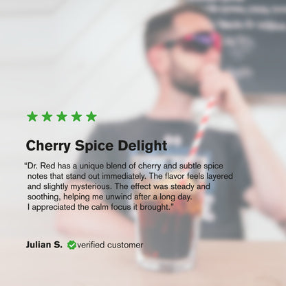 100mg Dr.Red THC Seltzer - D9 Nano - Fresh
