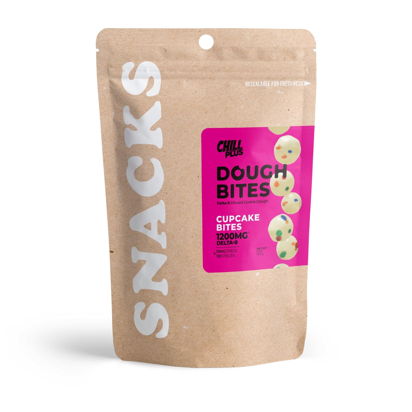 10mg Delta 8 Dough Bites - Cupcake Bites - Chill Plus