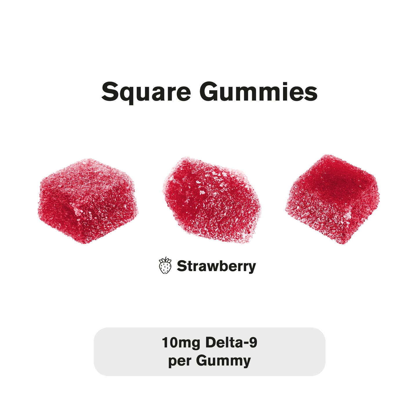 10mg Delta 9 Gummies - Strawberry - Chill Plus
