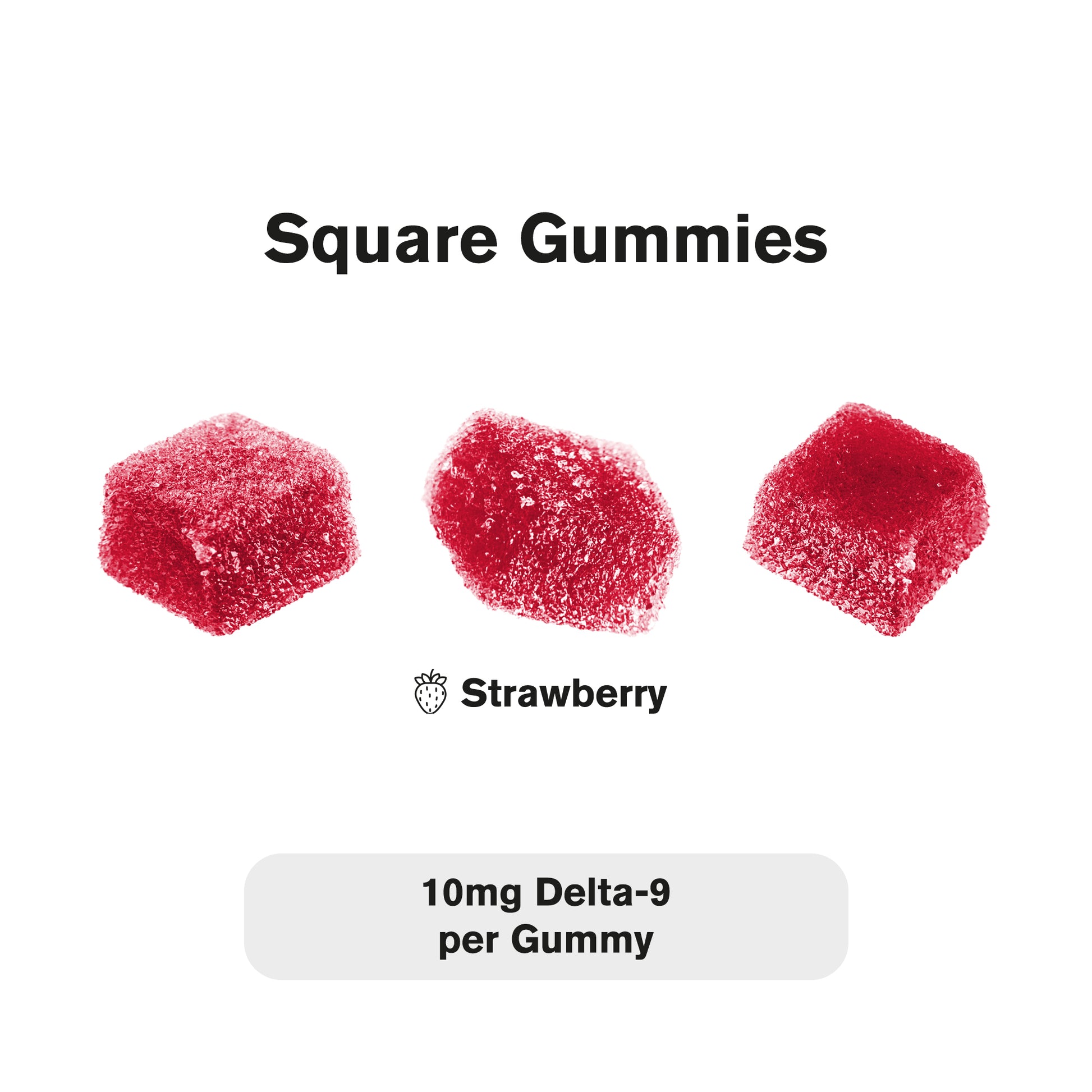 10mg Delta 9 Gummies - Strawberry - Chill Plus