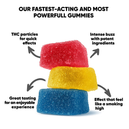 10mg Full Spectrum CBD Gummies - Tropical Mix - Chill
