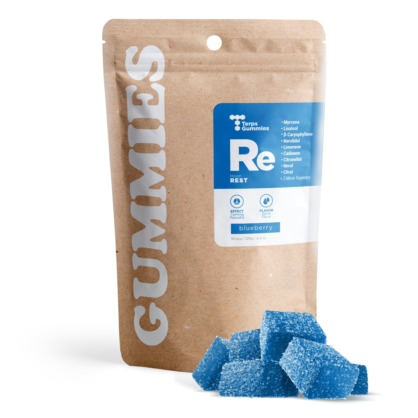 10mg Terpene Gummies - Blueberry - Terps Gummies