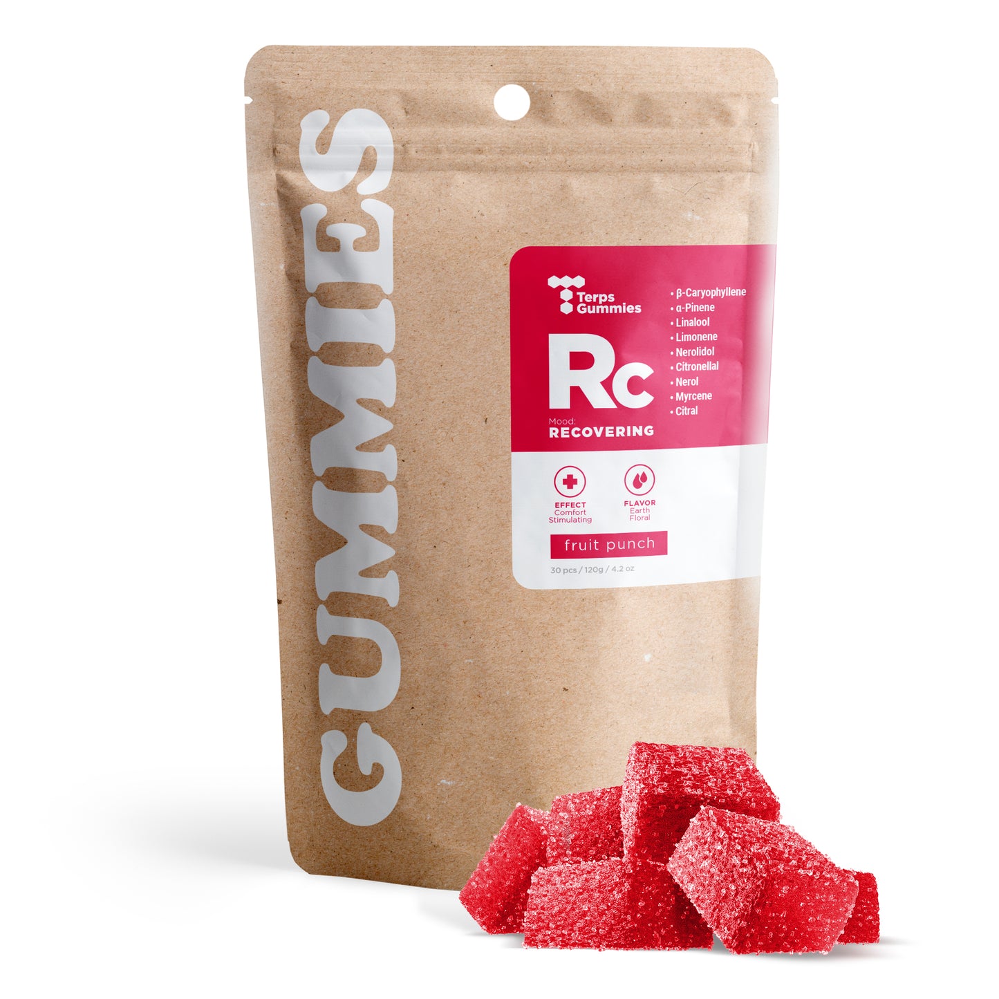 10mg Terpene Gummies - Fruit Punch - Terps Gummies