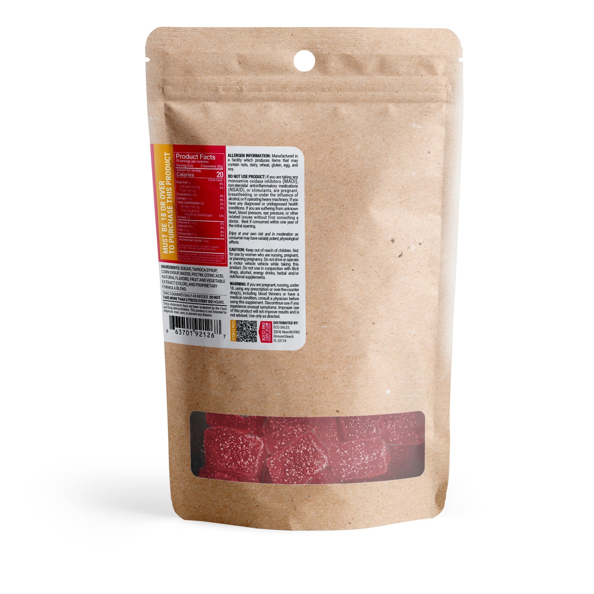 10mg Terpene Gummies - Fruit Punch - Terps Gummies