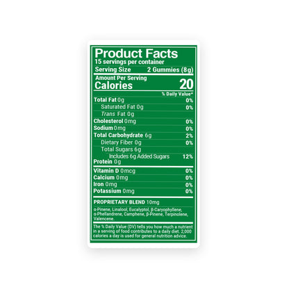 10mg Terpene Gummies - Pineapple - Terps Gummies