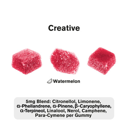 10mg Terpene Gummies - Watermelon - Terps Gummies