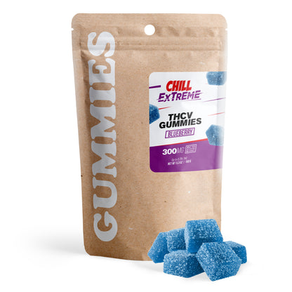10mg THCV Gummies - Blueberry - Chill Extreme