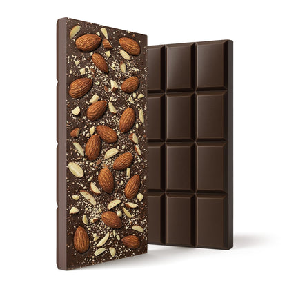 1,200mg Dark Chocolate & Almond Bar – Delta 8 – Chill Plus