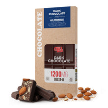 1,200mg Dark Chocolate & Almond Bar – Delta 8 – Chill Plus