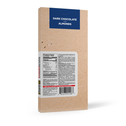 1,200mg Dark Chocolate & Almond Bar – Delta 8 – Chill Plus