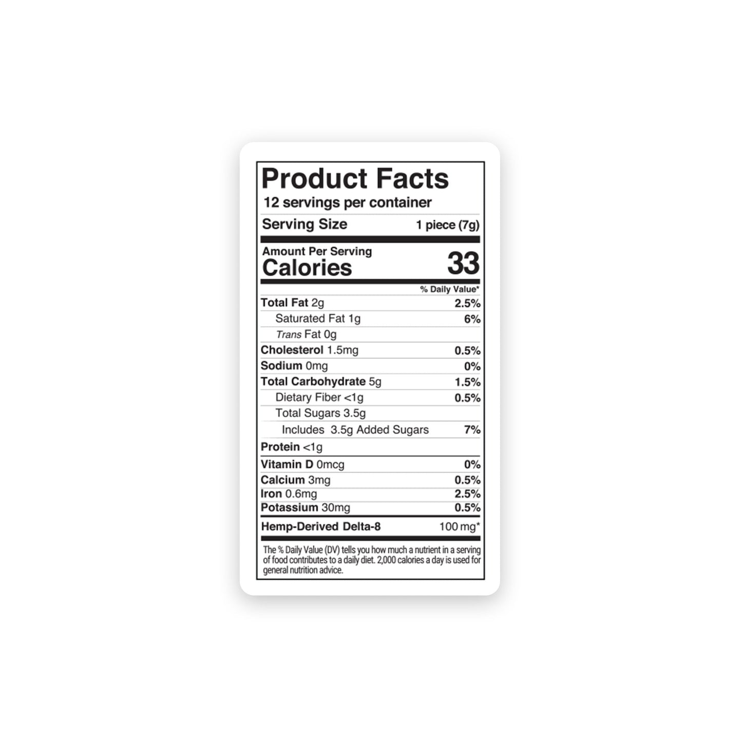 1,200mg Dark Chocolate & Caramel Bar - Delta 8 - Chill Plus