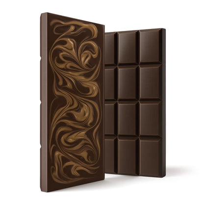 1,200mg Dark Chocolate & Peanut Butter Bar - Delta 8