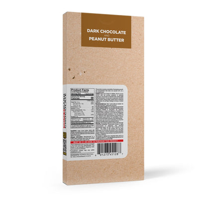 1,200mg Dark Chocolate & Peanut Butter Bar - Delta 8