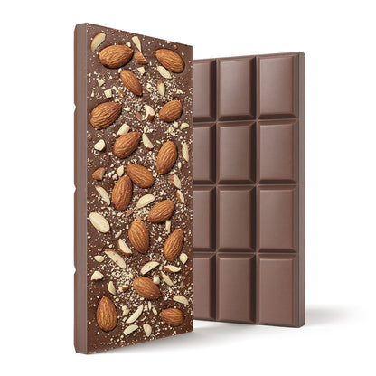1,200mg Milk Chocolate & Almonds Bar – Delta 8 – Chill Plus