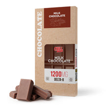 1,200mg Milk Chocolate Bar - Delta 8 - Chill Plus