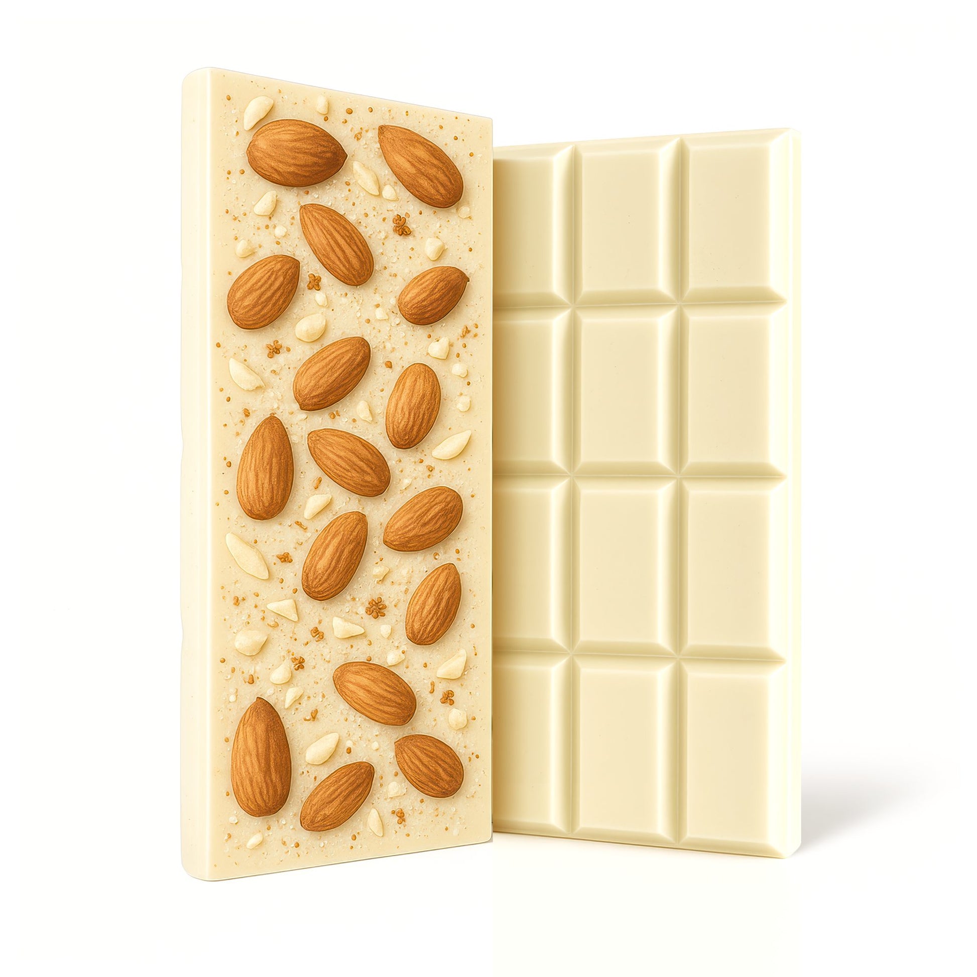 1,200mg White Chocolate & Almonds Bar - Delta 8 - Chill Plus
