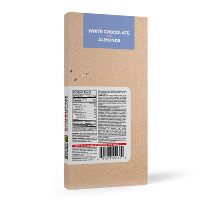 1,200mg White Chocolate & Almonds Bar - Delta 8 - Chill Plus