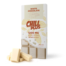 1,200mg White Chocolate Bar - Delta 8 - Chill Plus